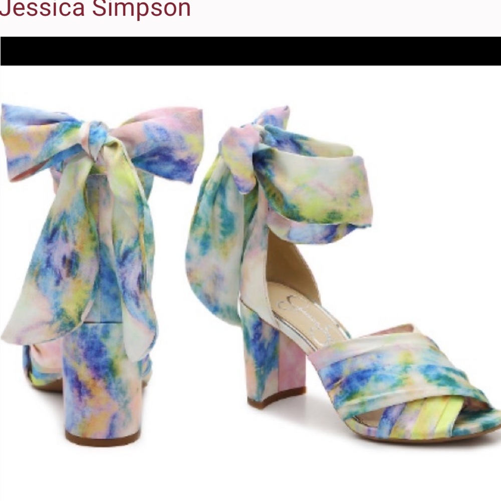 Jessica Simpson Block Heeled Sandals